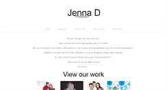 Desktop Screenshot of jennadphotography.com